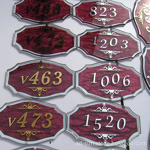 Doorplate Signage